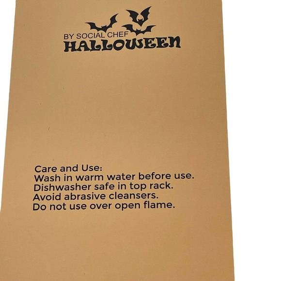 Halloween 2 Pc Baking Silicone Spatula Set Halloween Large and Mini Spatula Set - Picture 3 of 6